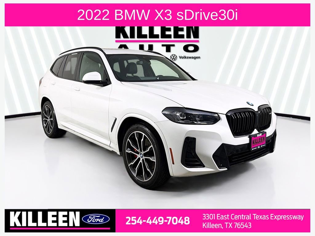 Used 2022 BMW X3 sDrive30i w/ M Sport Package 2