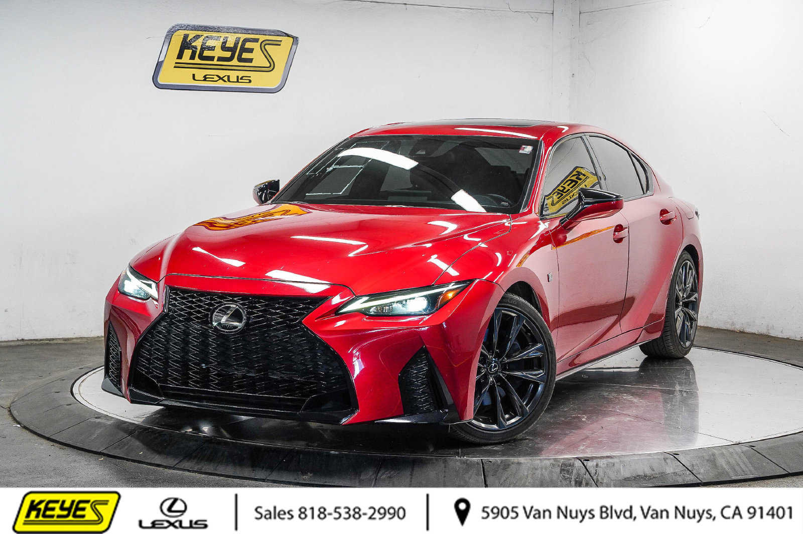 Used 2023 Lexus IS 350 F Sport w/ Accessory Package
