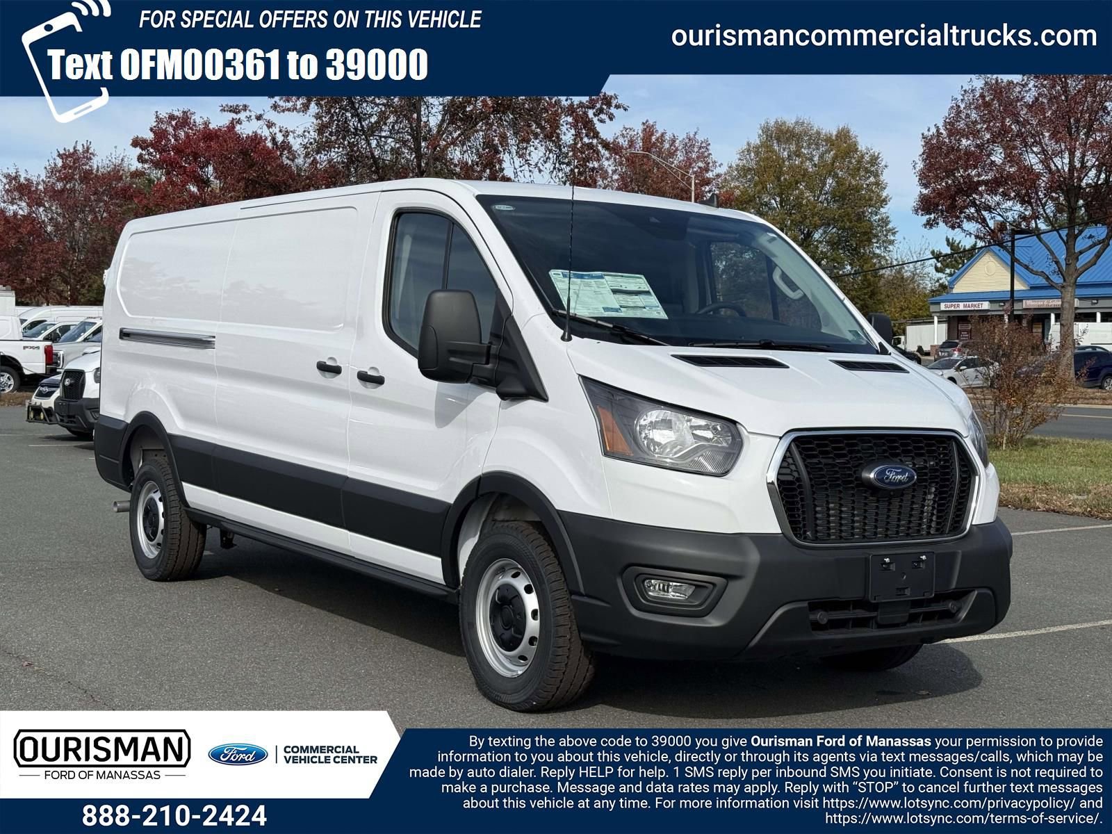 New 2025 Ford Transit 250 Low Roof w/ Load Area Protection Package