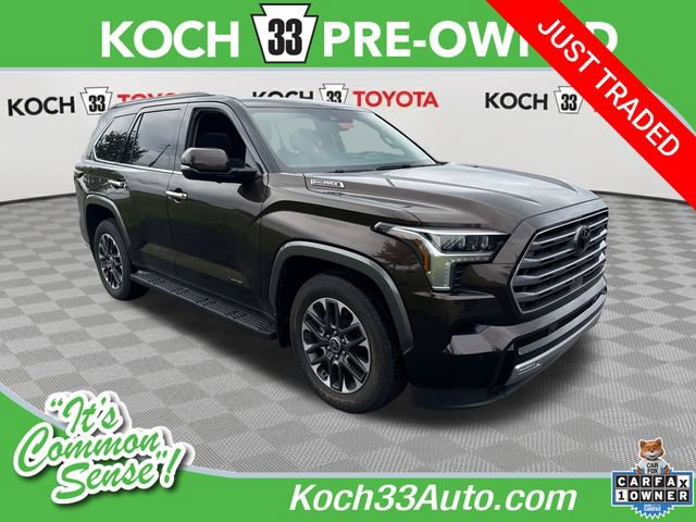 Used 2023 Toyota Sequoia Limited w/ Tow Technology Package AWD/4WD 360° Tour