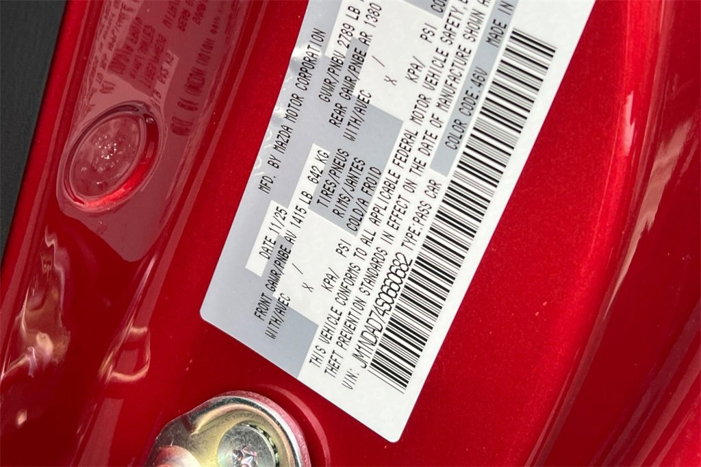 New 2025 MAZDA MX-5 Miata Grand Touring w/ Weather Package image 26