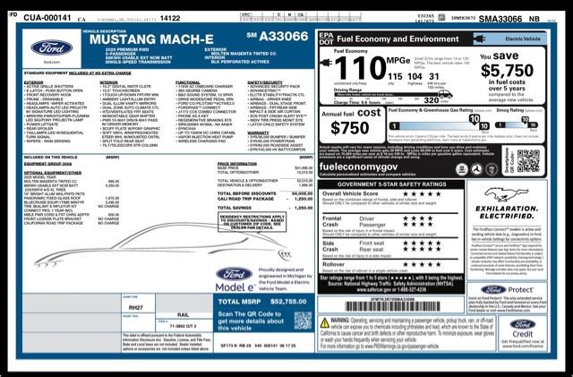 Used 2025 Ford Mustang Mach-E Premium RWD image 33