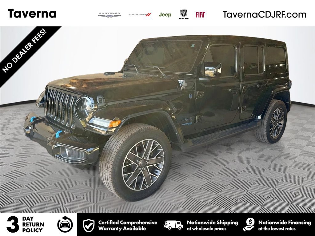 Certified 2022 Jeep Wrangler Unlimited Sahara AWD/4WD image 1