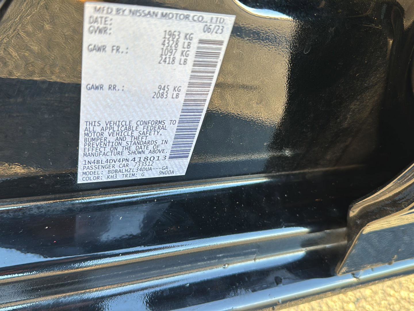 Used 2023 Nissan Altima 2.5 SV image 37