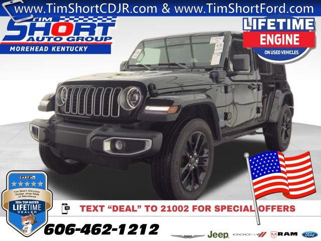 Used 2025 Jeep Wrangler Sahara 4xe w/ Safety Group image 1