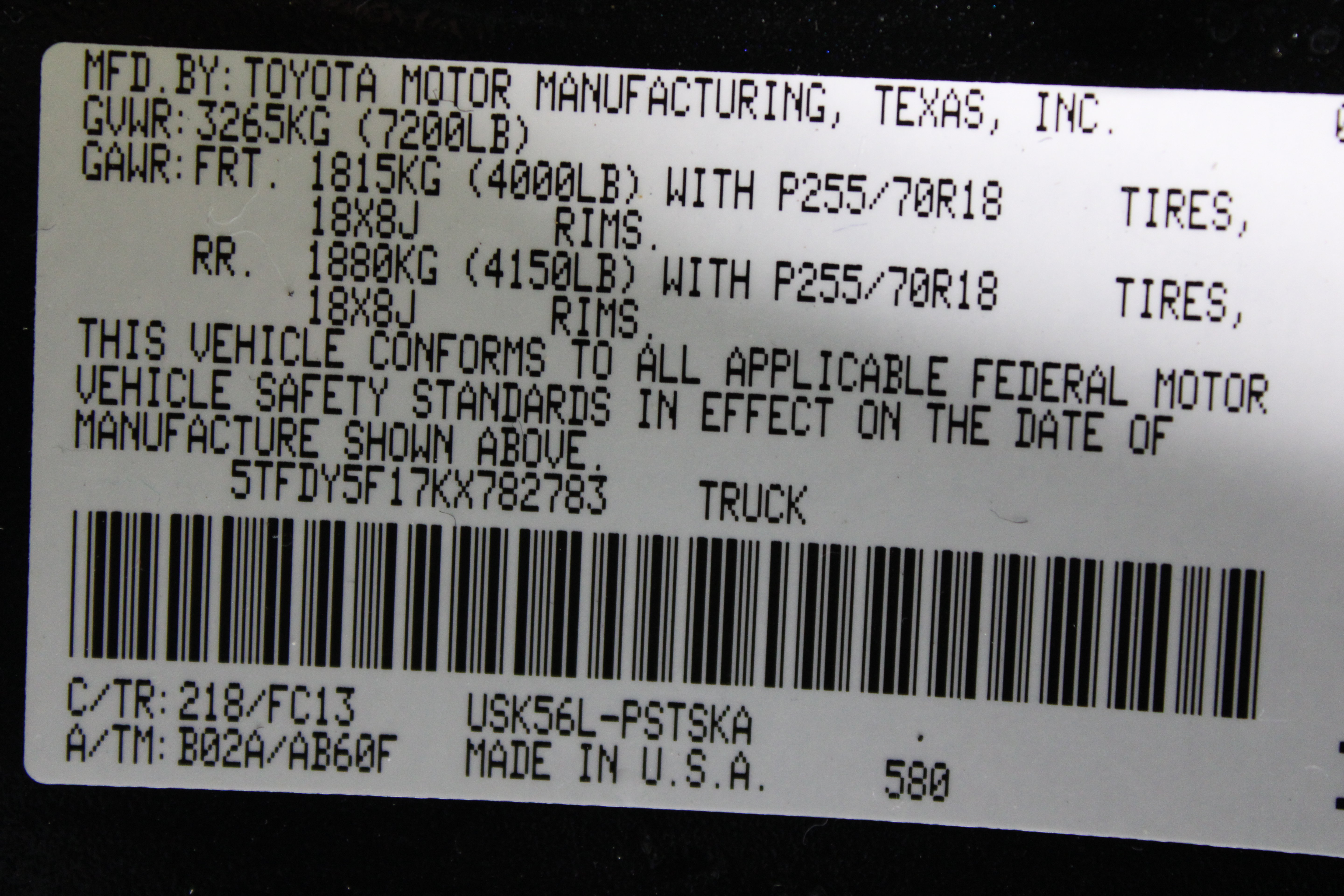 Used 2019 Toyota Tundra SR5 w/ SR5 Upgrade Package AWD/4WD image 40