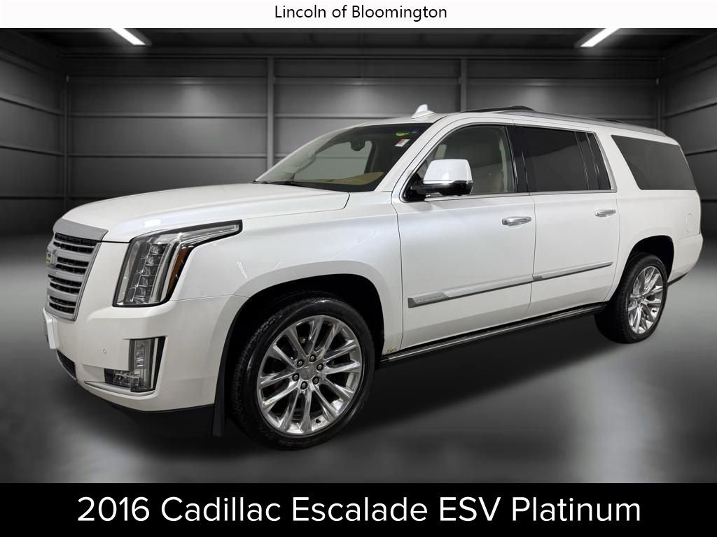 Used 2016 Cadillac Escalade ESV Platinum image 1