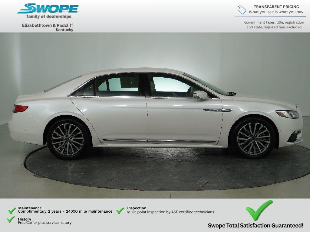 Used 2017 Lincoln Continental Select w/ Technology Package FWD image 2