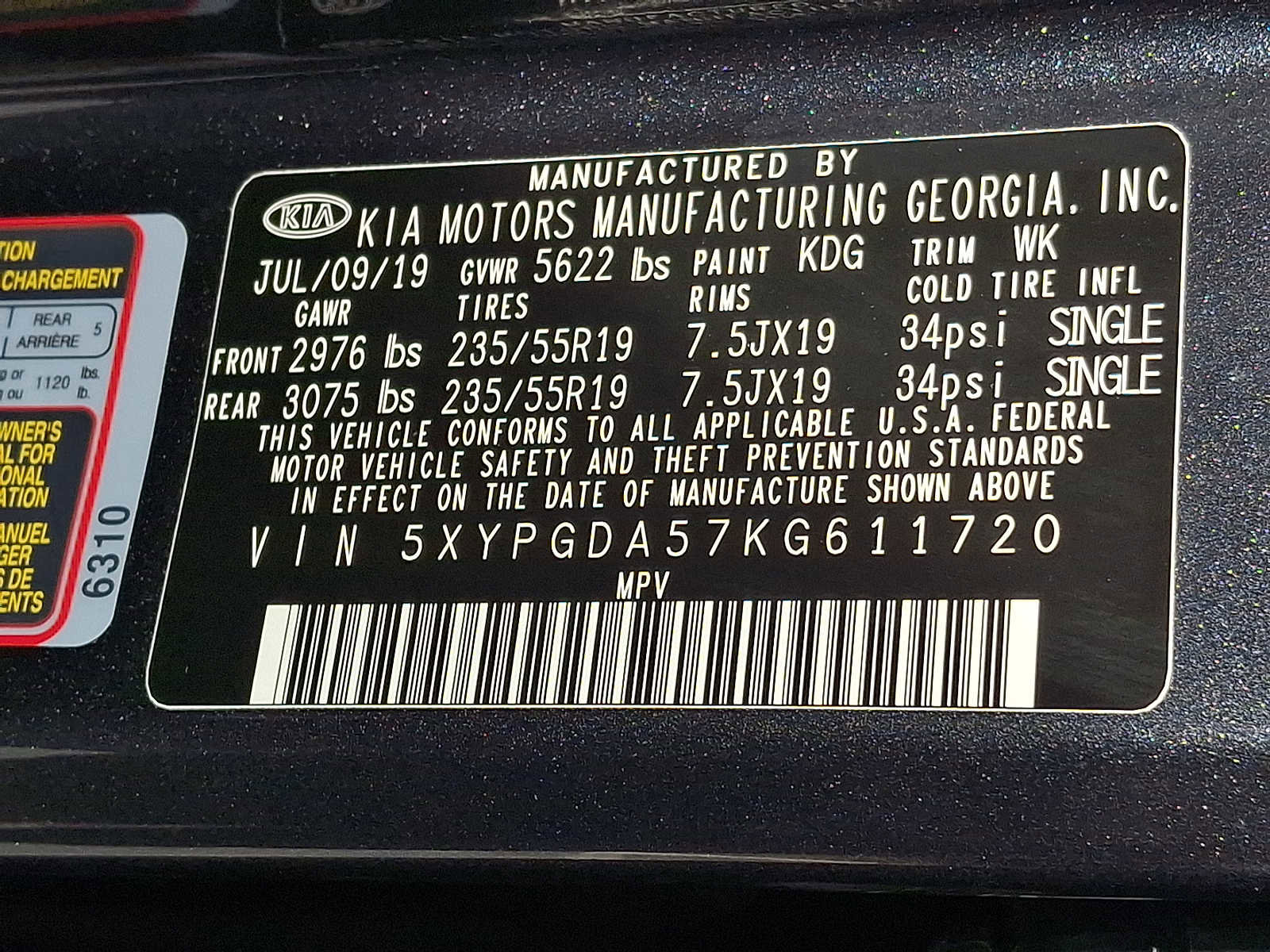 Used 2019 Kia Sorento S image 26