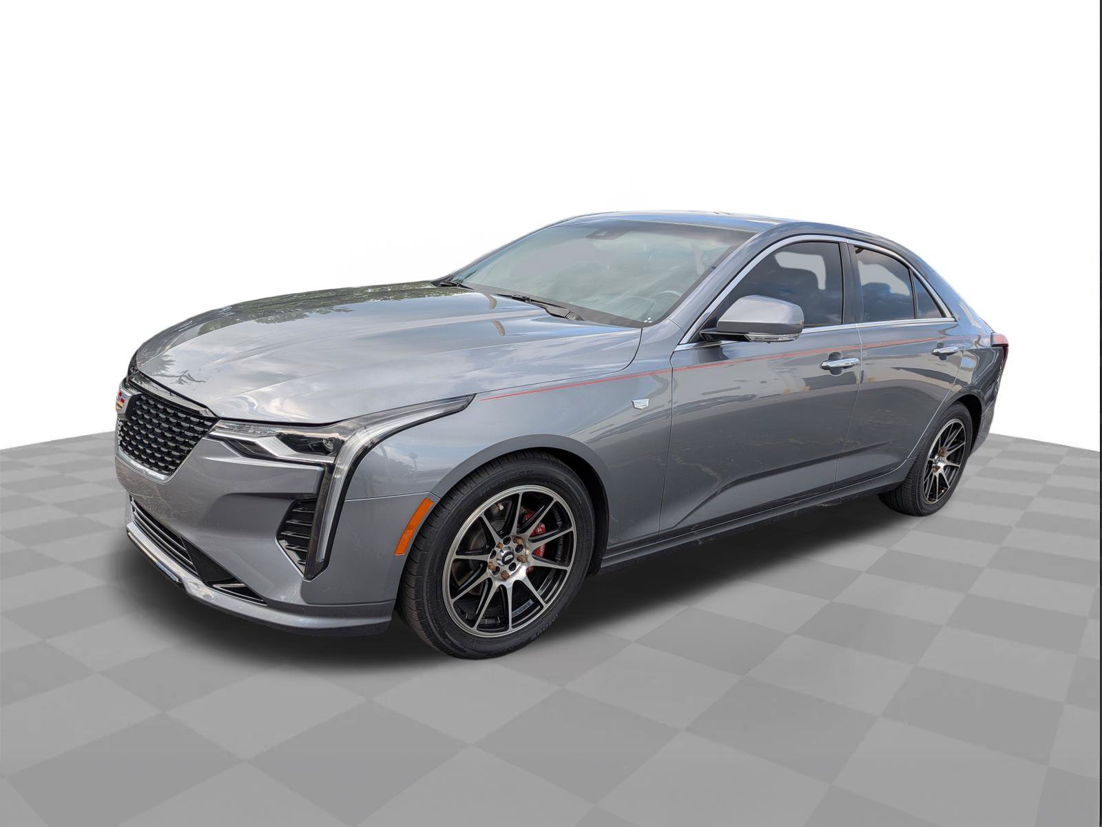 Certified 2022 Cadillac CT4 Luxury w/ Sun And Sound Package RWD image 8