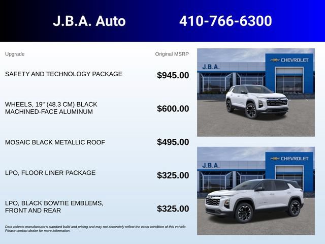 New 2026 Chevrolet Equinox LT w/ Safety and Technology Package AWD/4WD image 5