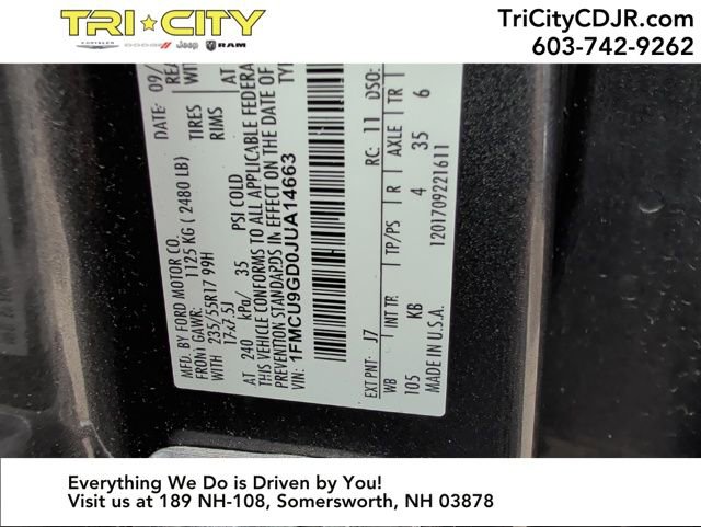 Used 2018 Ford Escape SE image 32