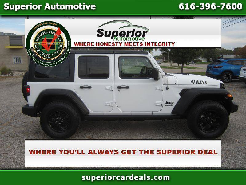 Used 2020 Jeep Wrangler Unlimited Sport AWD/4WD image 1