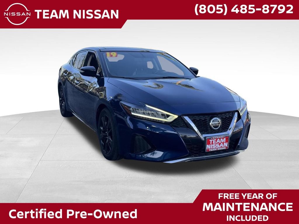 Certified 2019 Nissan Maxima 3.5 SL w/ Floor Mat Group
