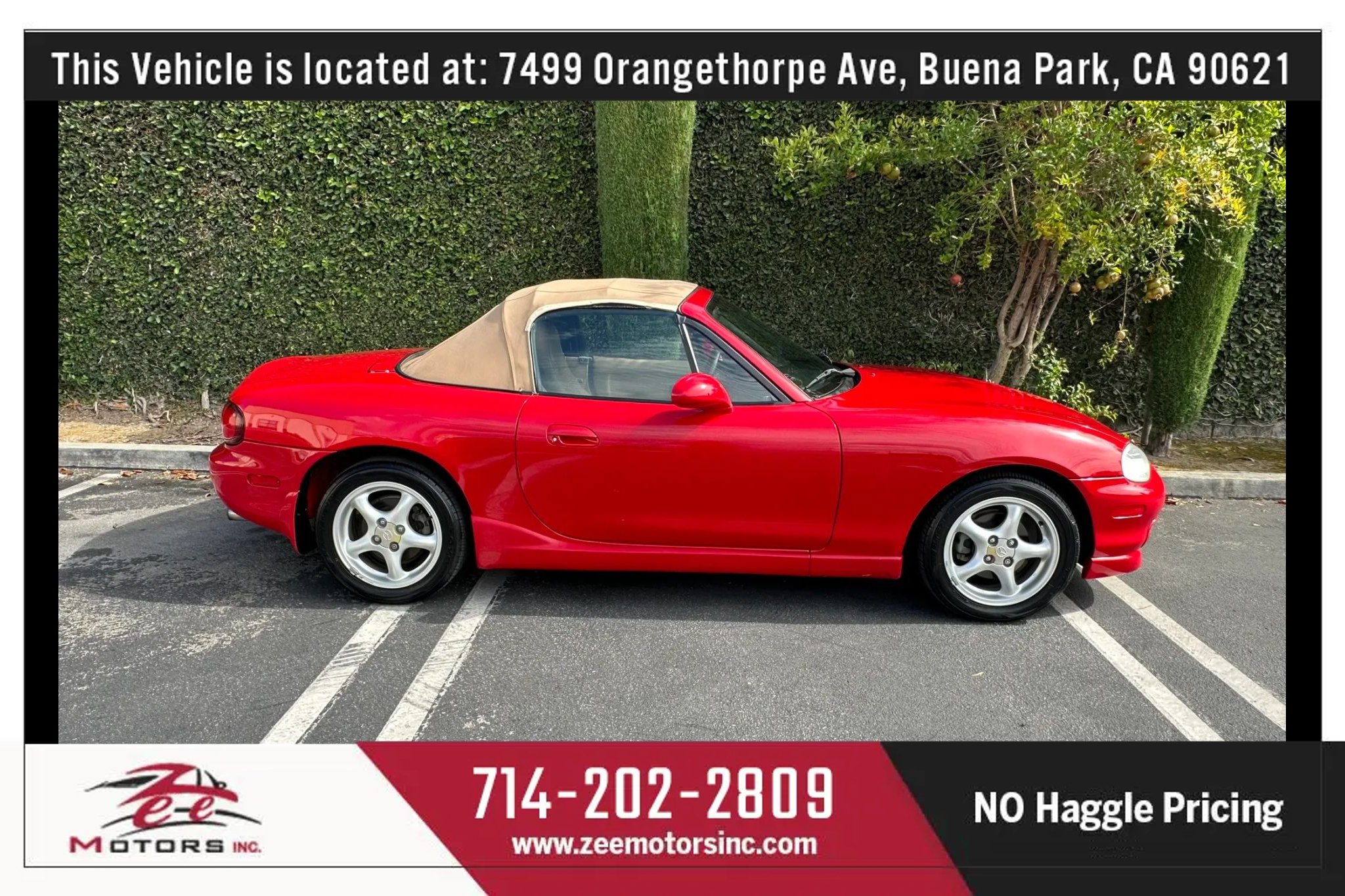 Used 2000 MAZDA MX-5 Miata LS RWD image 4
