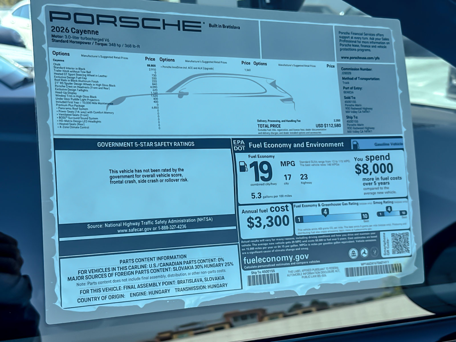 New 2026 Porsche Cayenne AWD/4WD image 29