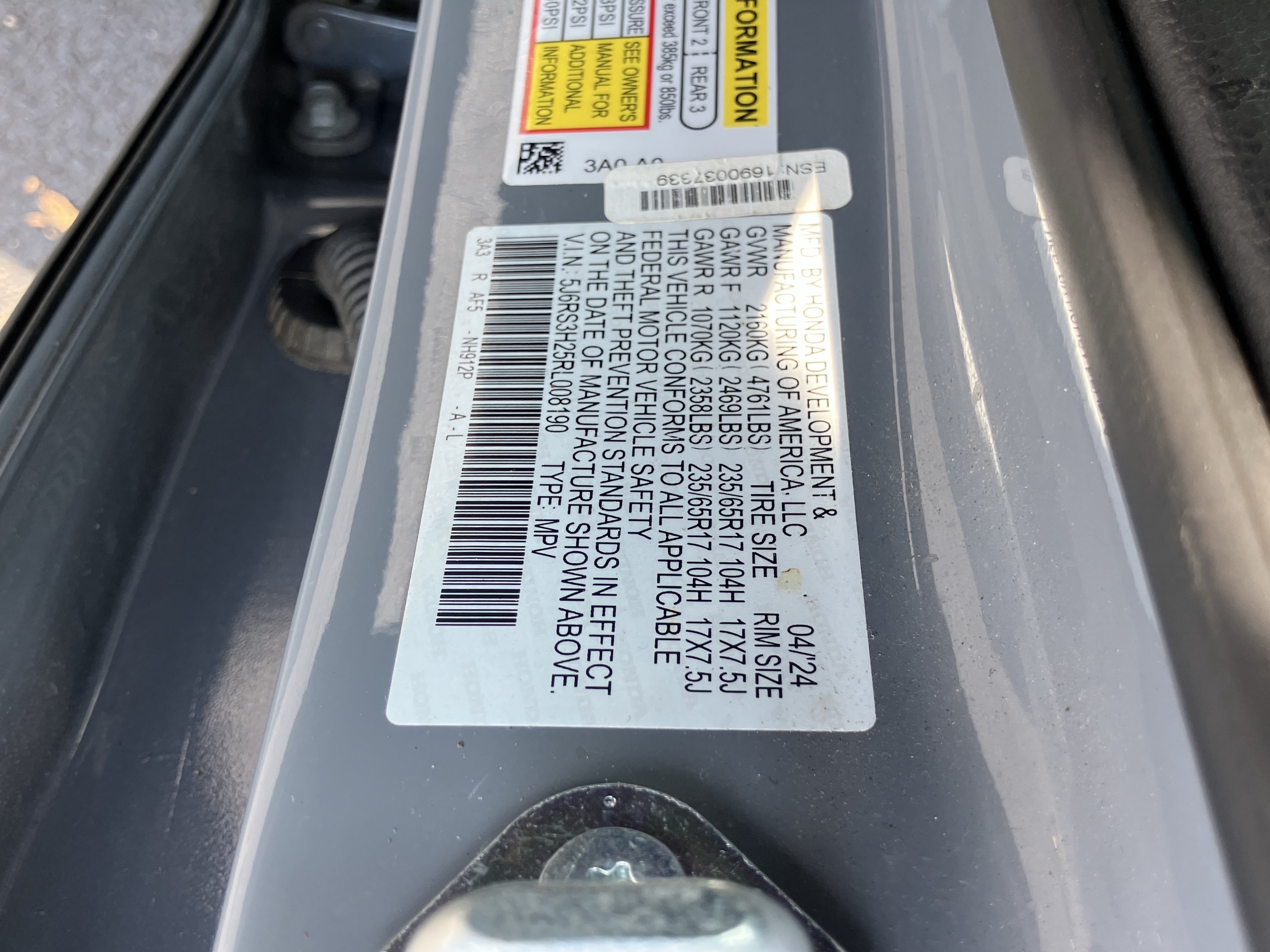 Used 2024 Honda CR-V LX image 30