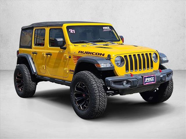 Used 2021 Jeep Wrangler Unlimited Rubicon AWD/4WD image 3