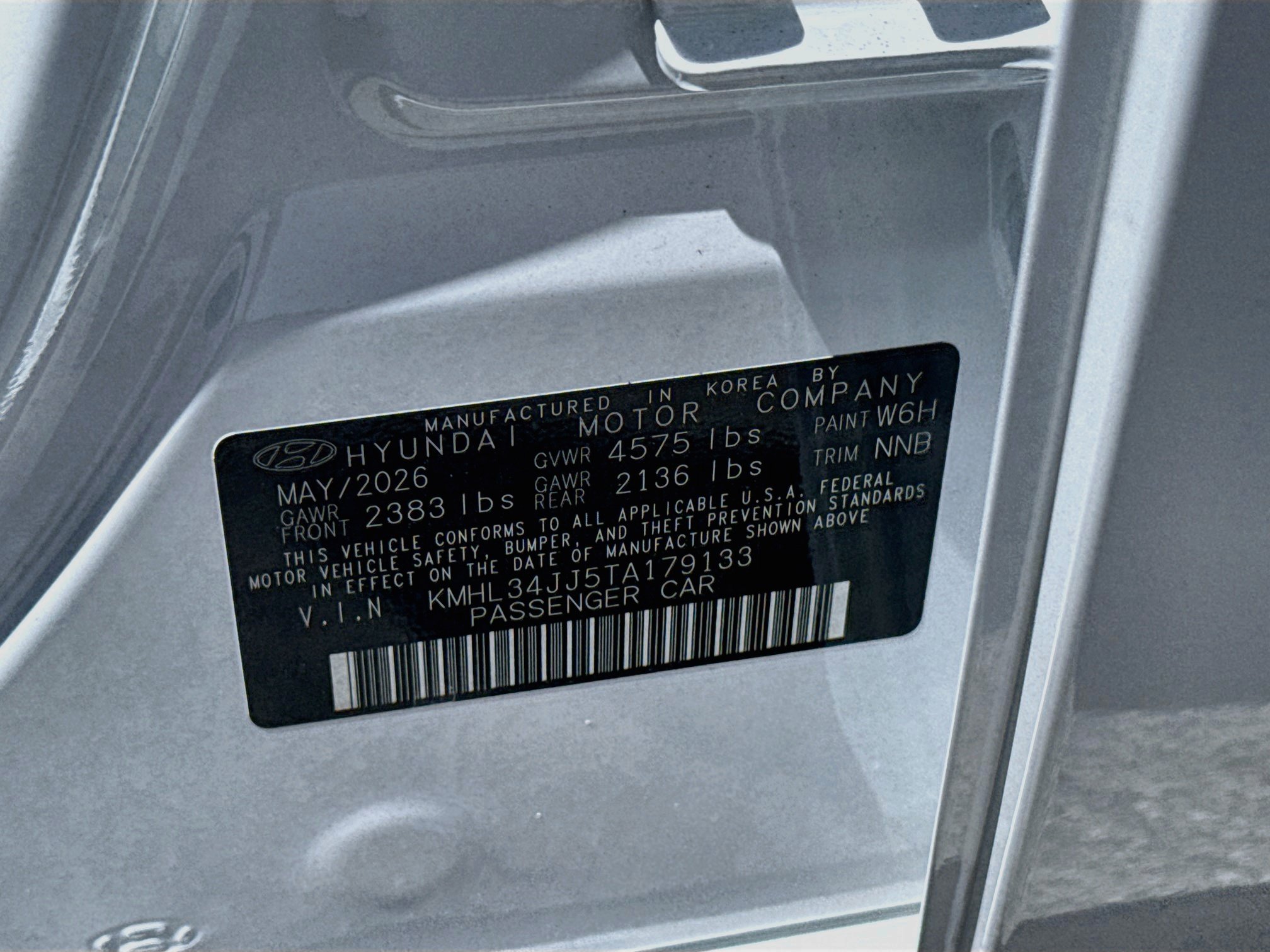 New 2026 Hyundai Sonata SEL FWD image 24