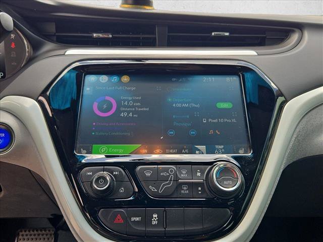 Used 2021 Chevrolet Bolt Premier w/ Infotainment Package FWD image 14
