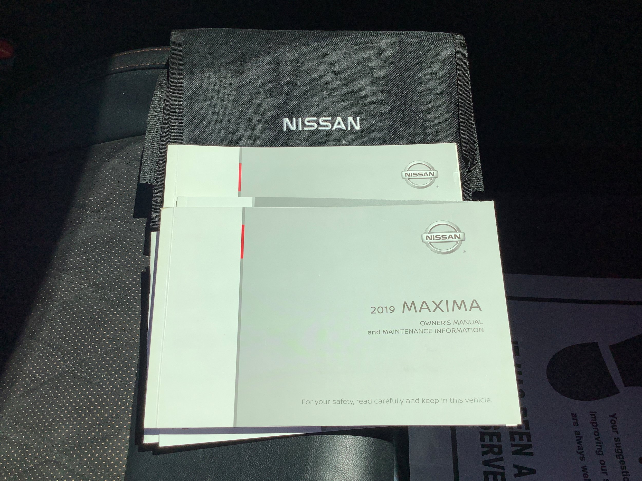 Used 2019 Nissan Maxima SR w/ Premium Package FWD image 30