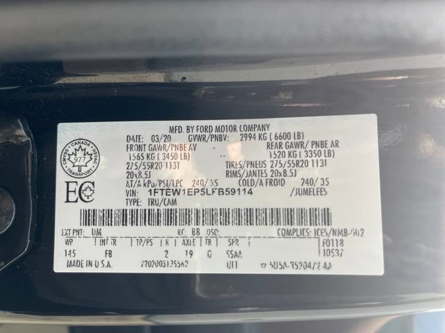 Used 2020 Ford F150 XLT w/ Equipment Group 302A Luxury AWD/4WD image 25