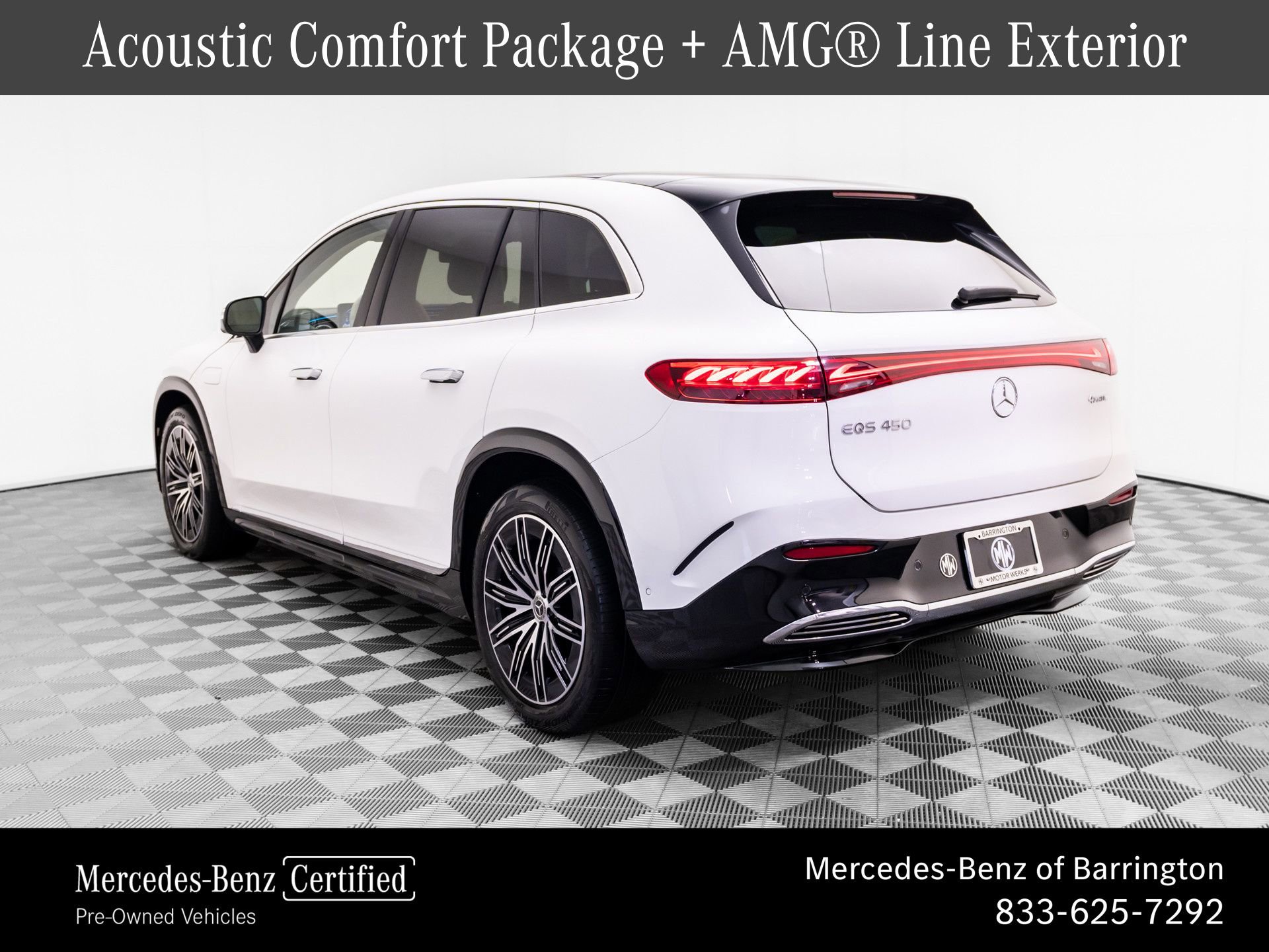 Used 2023 Mercedes-Benz EQS 450+ 4MATIC SUV image 3