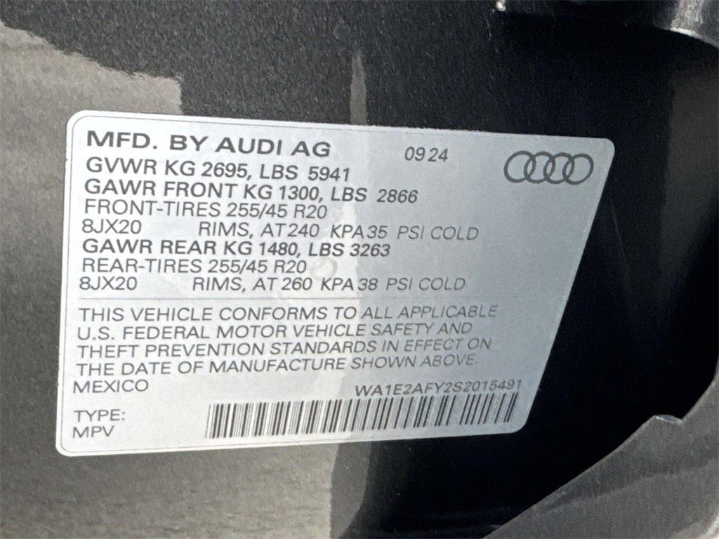 New 2025 Audi Q5 e Premium Plus image 22