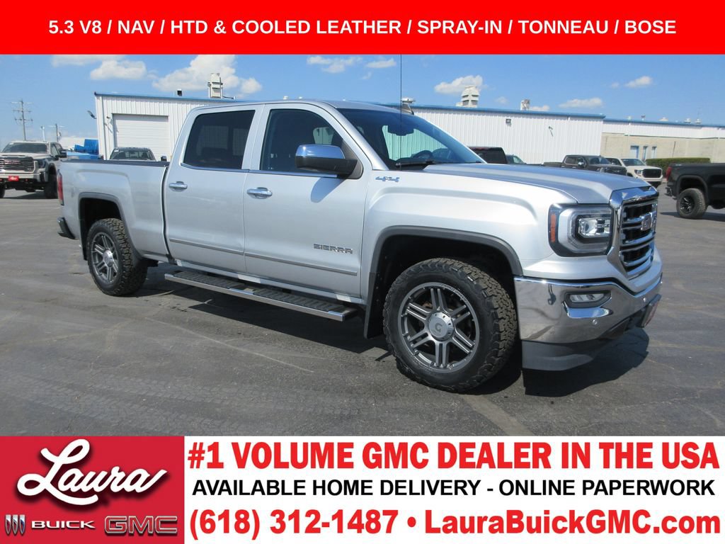 Used 2018 GMC Sierra 1500 SLT AWD/4WD image 1