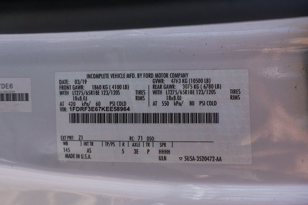 Used 2019 Ford F350 XL w/ XL Value Package RWD image 53