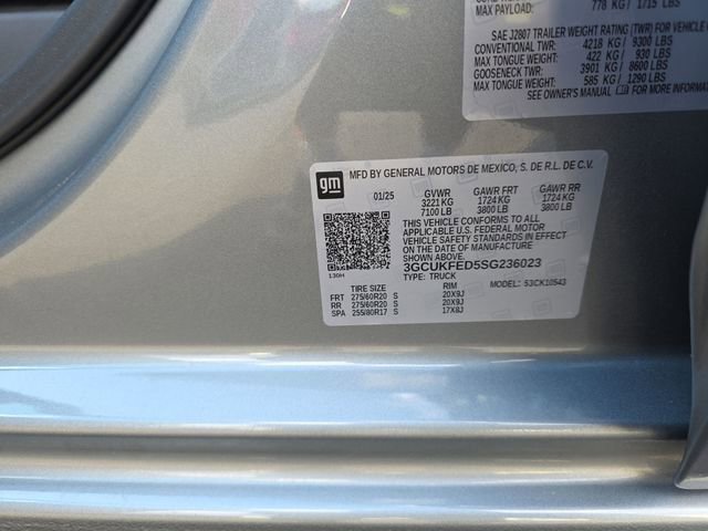 Used 2025 Chevrolet Silverado 1500 LT Trail Boss w/ Convenience Package II AWD/4WD image 36