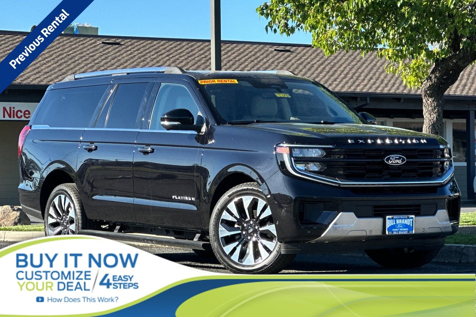 Certified 2025 Ford Expedition Max Platinum w/ Driver's Package