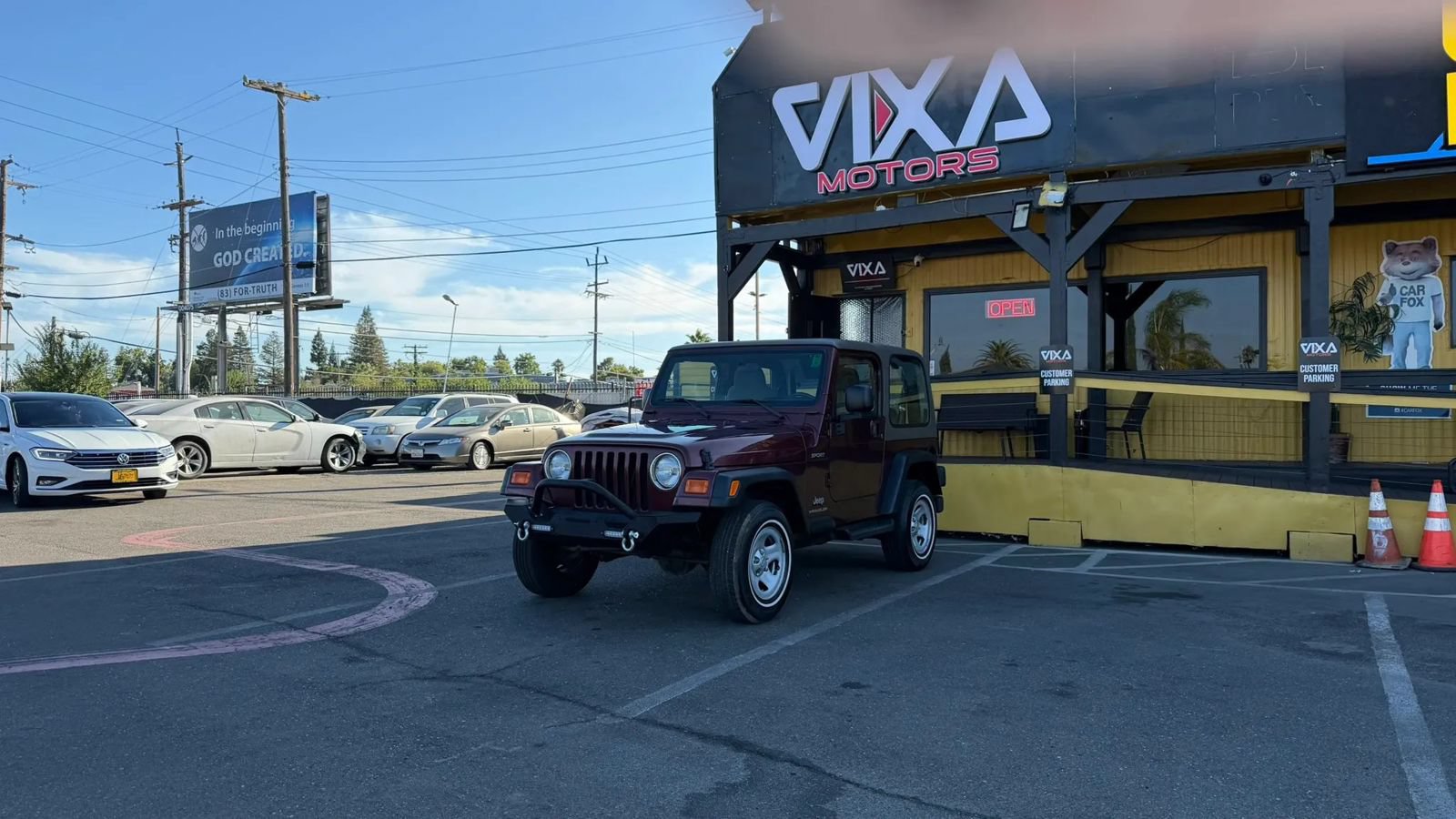 Used 2003 Jeep Wrangler Sport AWD/4WD image 1