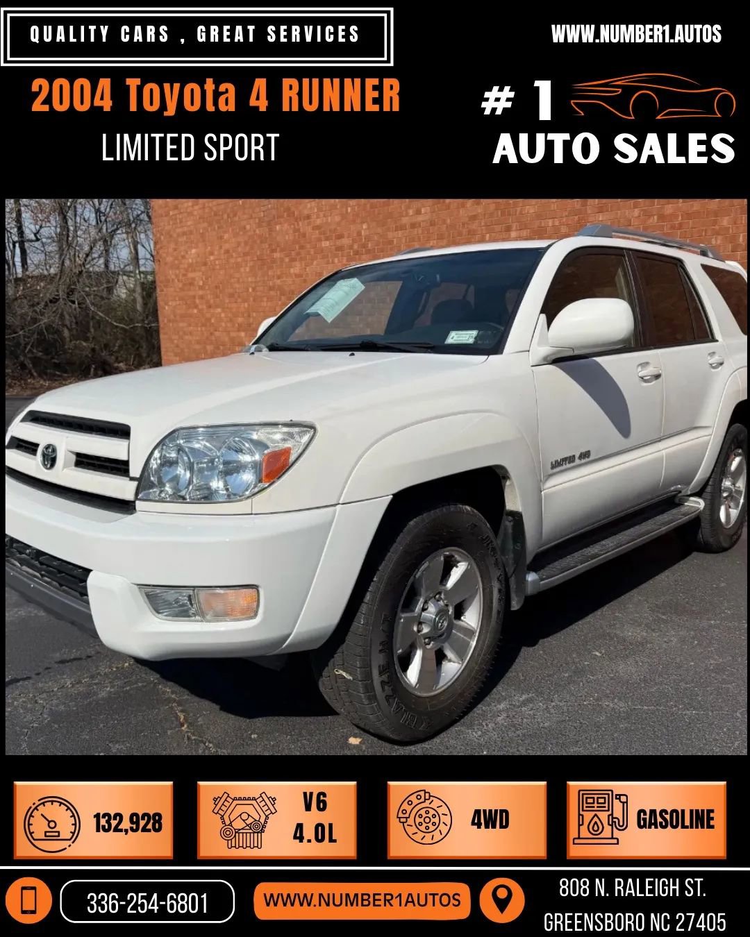 Used 2004 Toyota 4Runner Limited
