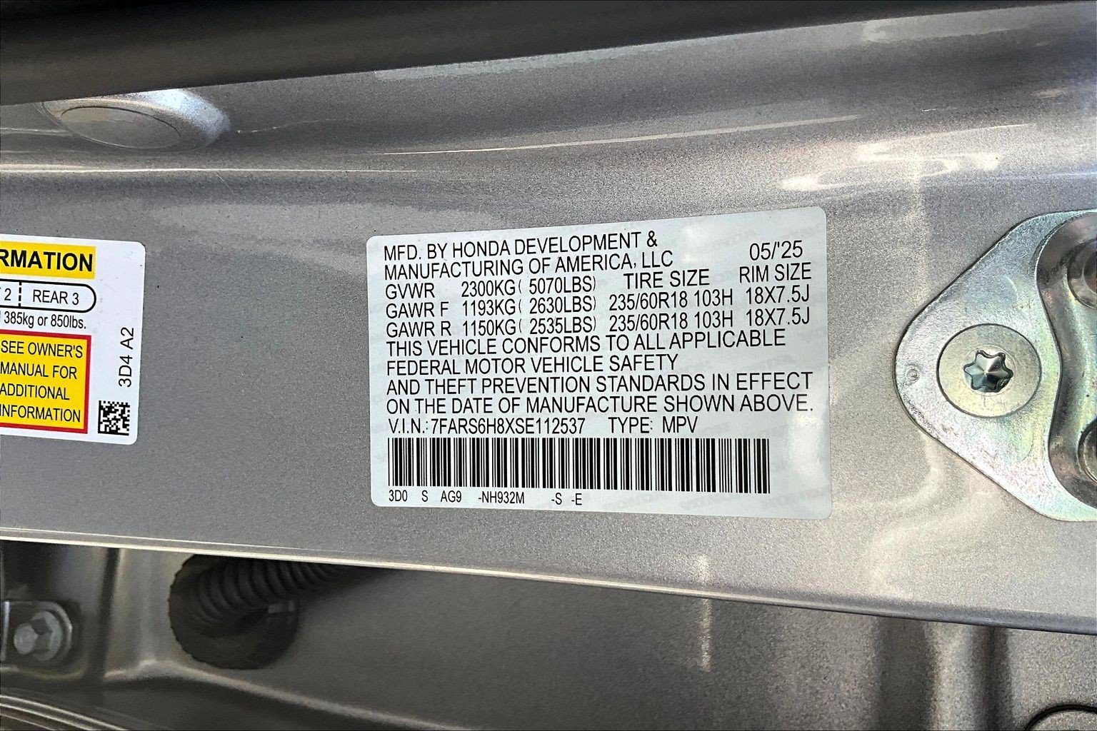 Certified 2025 Honda CR-V Sport-L image 35