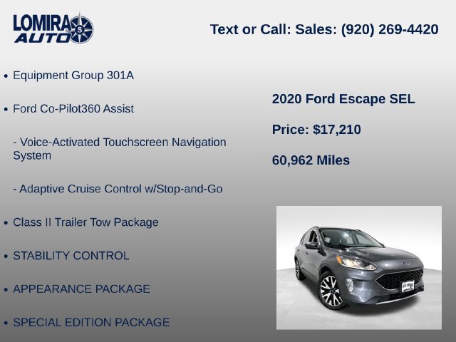 Used 2020 Ford Escape SEL AWD/4WD image 8