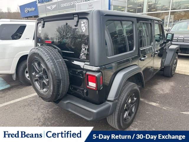 Used 2022 Jeep Wrangler Unlimited Sport image 11