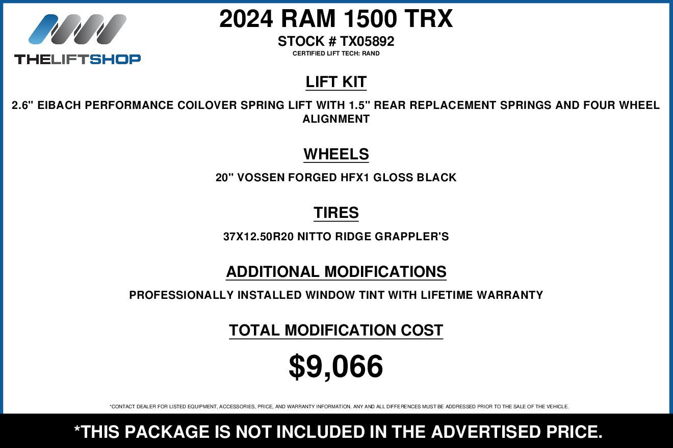 Used 2024 RAM 1500 TRX image 2