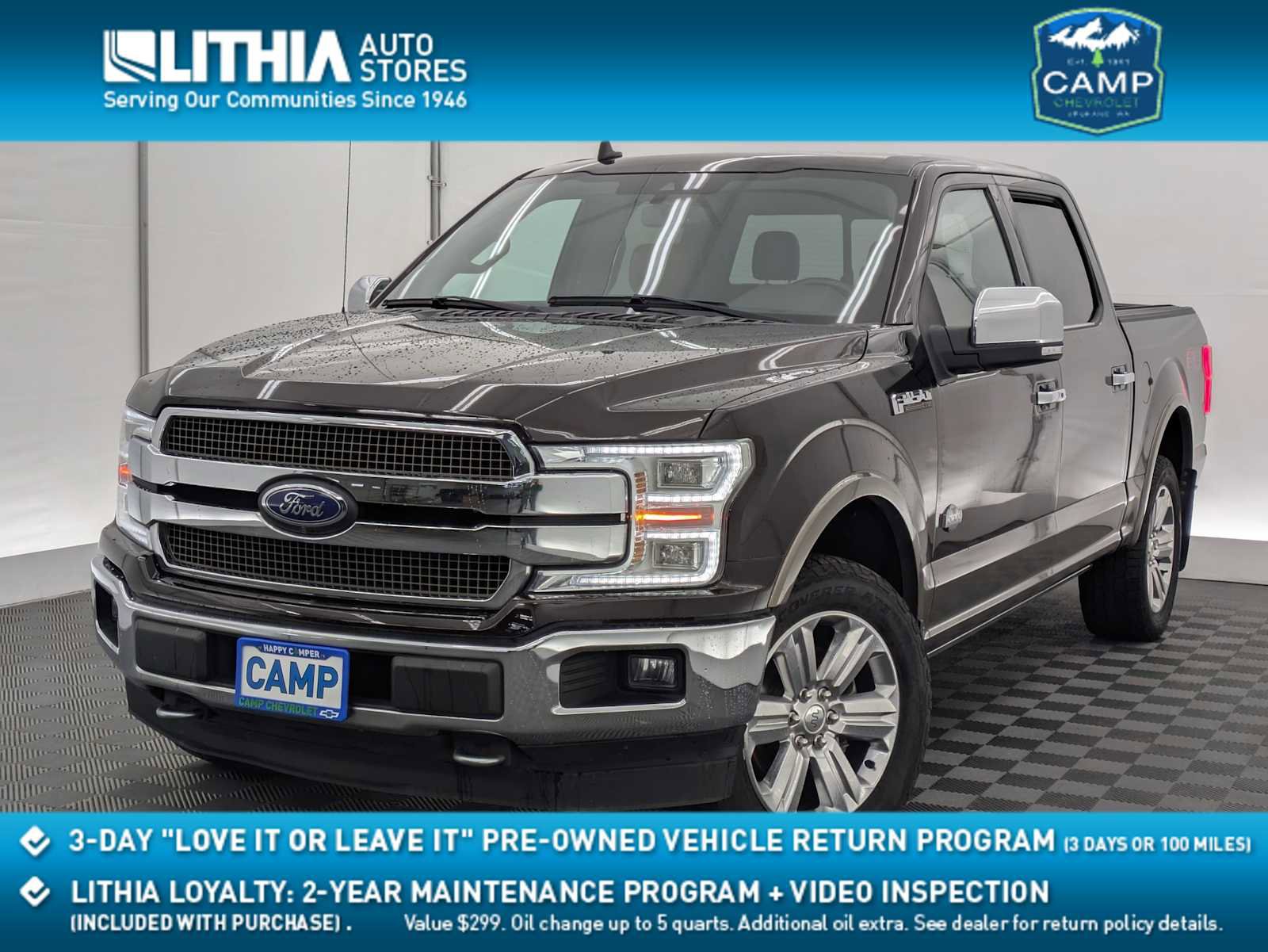 Used 2020 Ford F150 King Ranch w/ Equipment Group 601A Luxury image 1