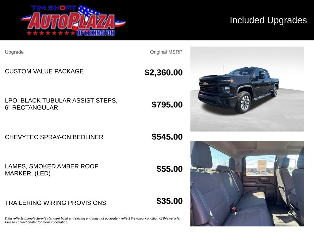 Used 2025 Chevrolet Silverado 2500 Custom w/ Custom Value Package image 22