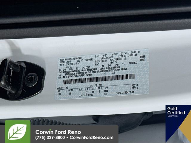 Certified 2023 Ford F150 Tremor w/ Trailer Tow Package image 36
