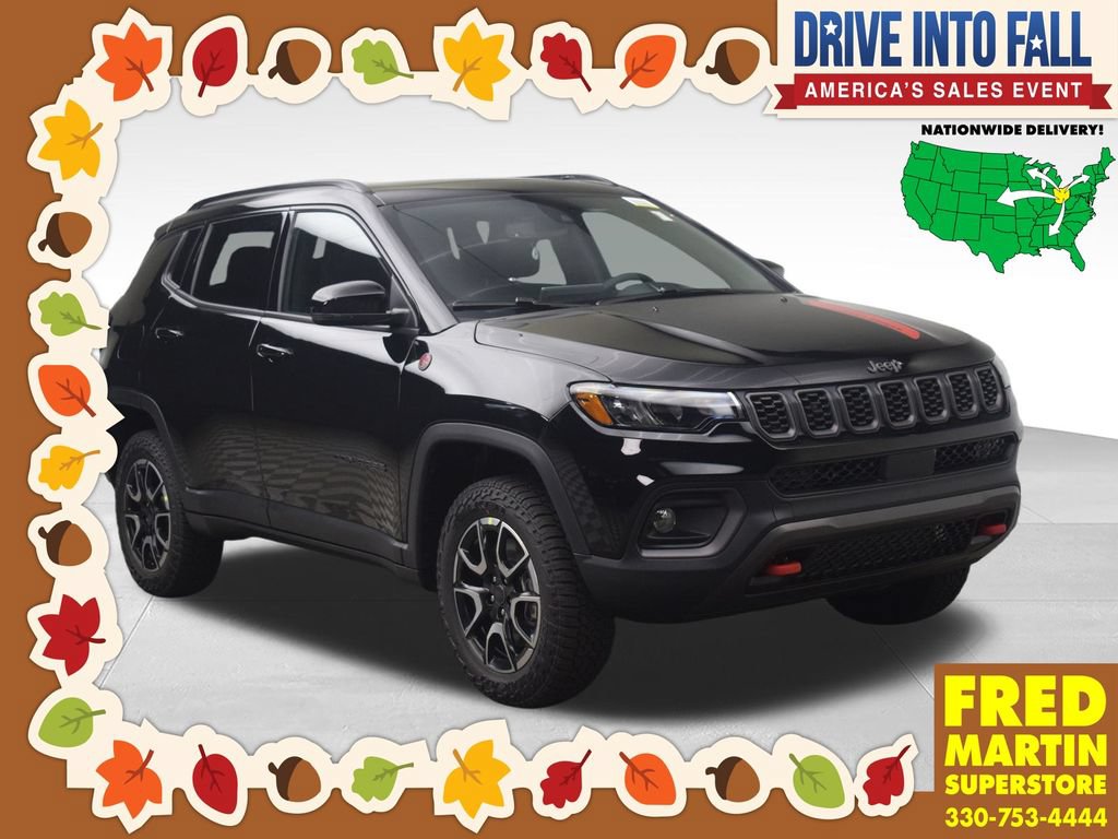 New 2026 Jeep Compass Trailhawk w/ Sun, Sound & Navigation Group AWD/4WD image 1