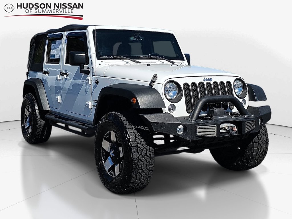 Used 2015 Jeep Wrangler Unlimited Sport w/ Quick Order Package 24S AWD/4WD image 1