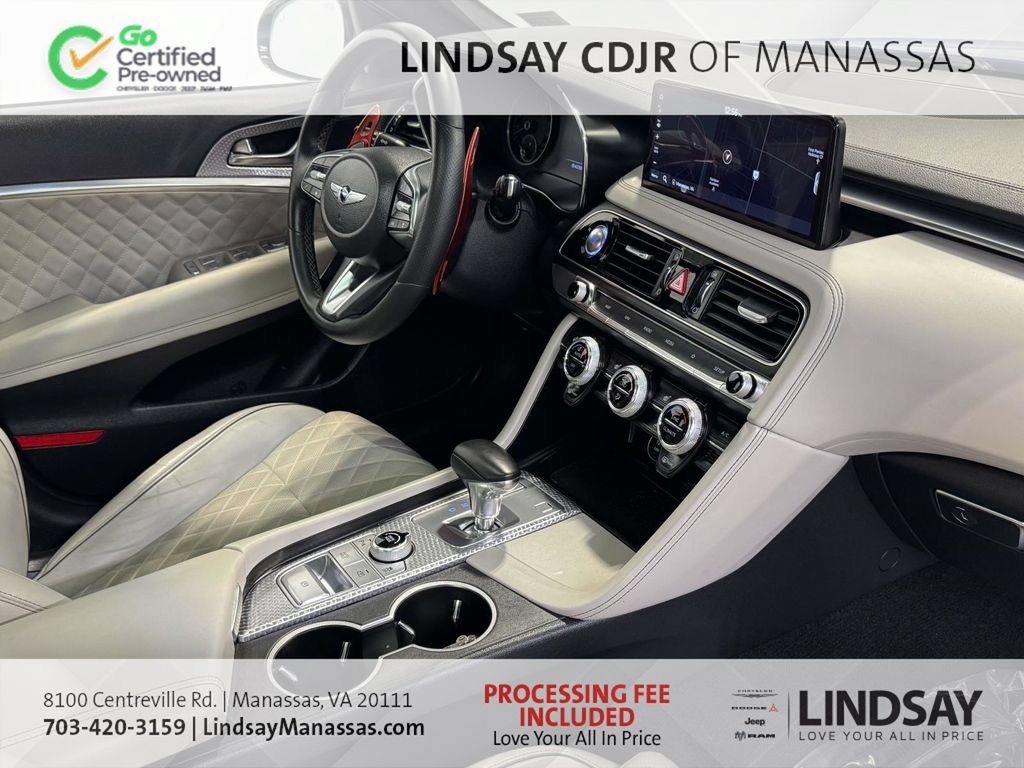 Used 2023 Genesis G70 3.3T w/ Sport Prestige Package AWD/4WD image 11