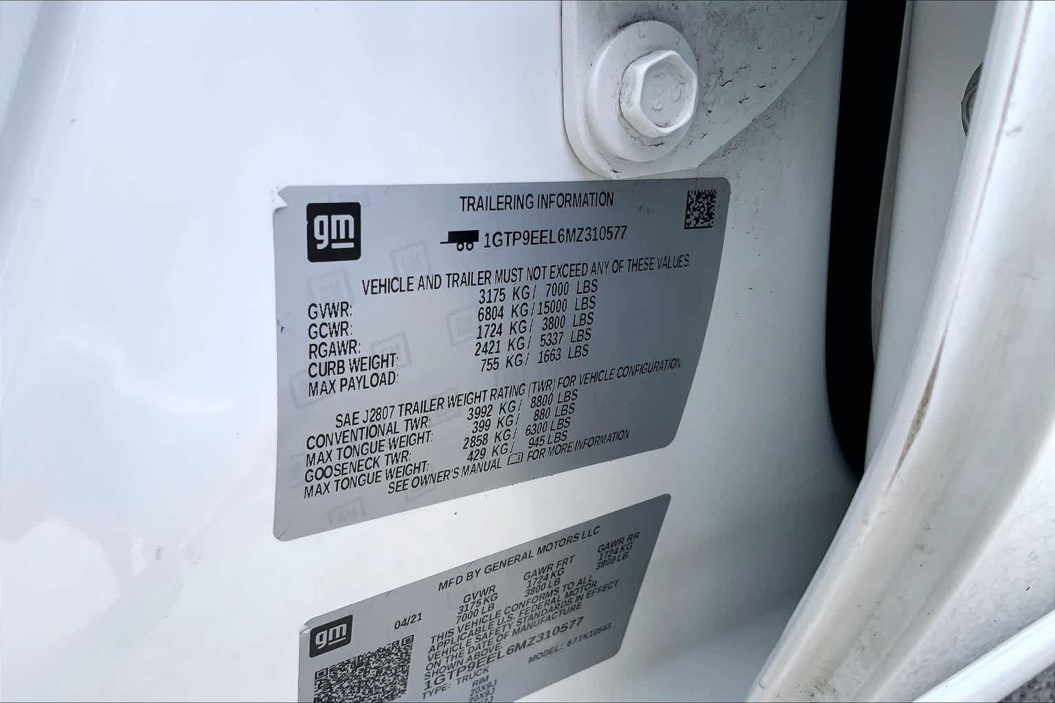 Used 2021 GMC Sierra 1500 AT4 w/ AT4 Value Package AWD/4WD image 20