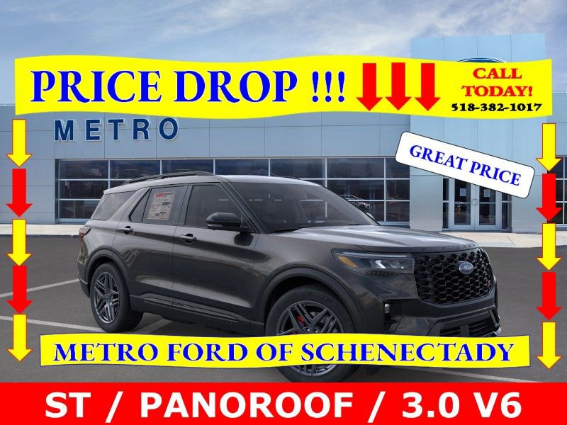 New 2026 Ford Explorer ST w/ Sun And Sound Package