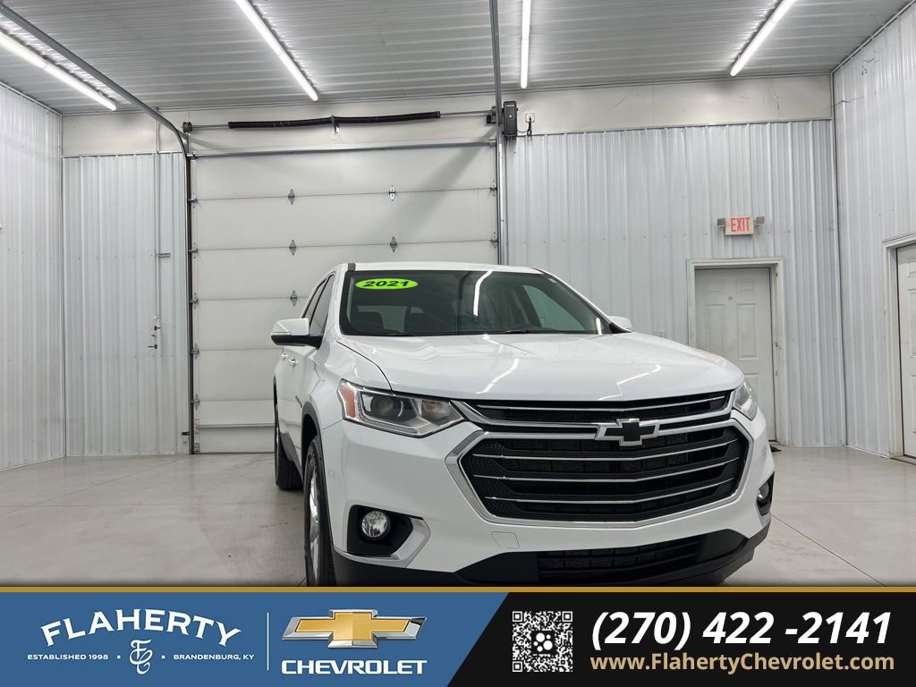 Used 2021 Chevrolet Traverse LT AWD/4WD image 1