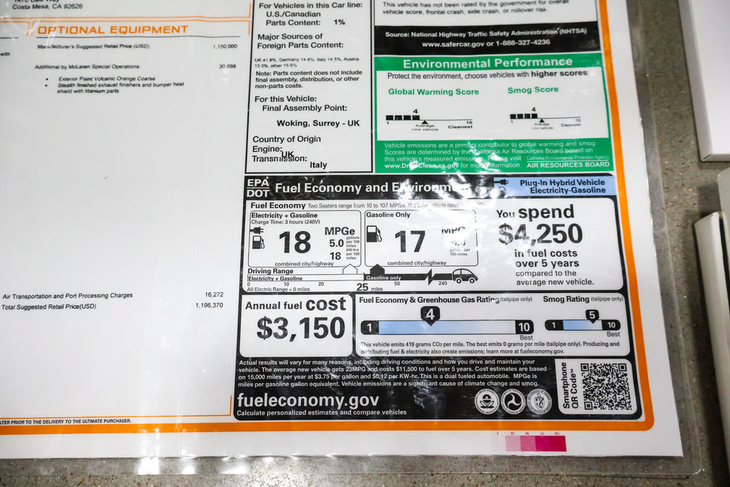 Used 2014 McLaren P1 RWD image 55