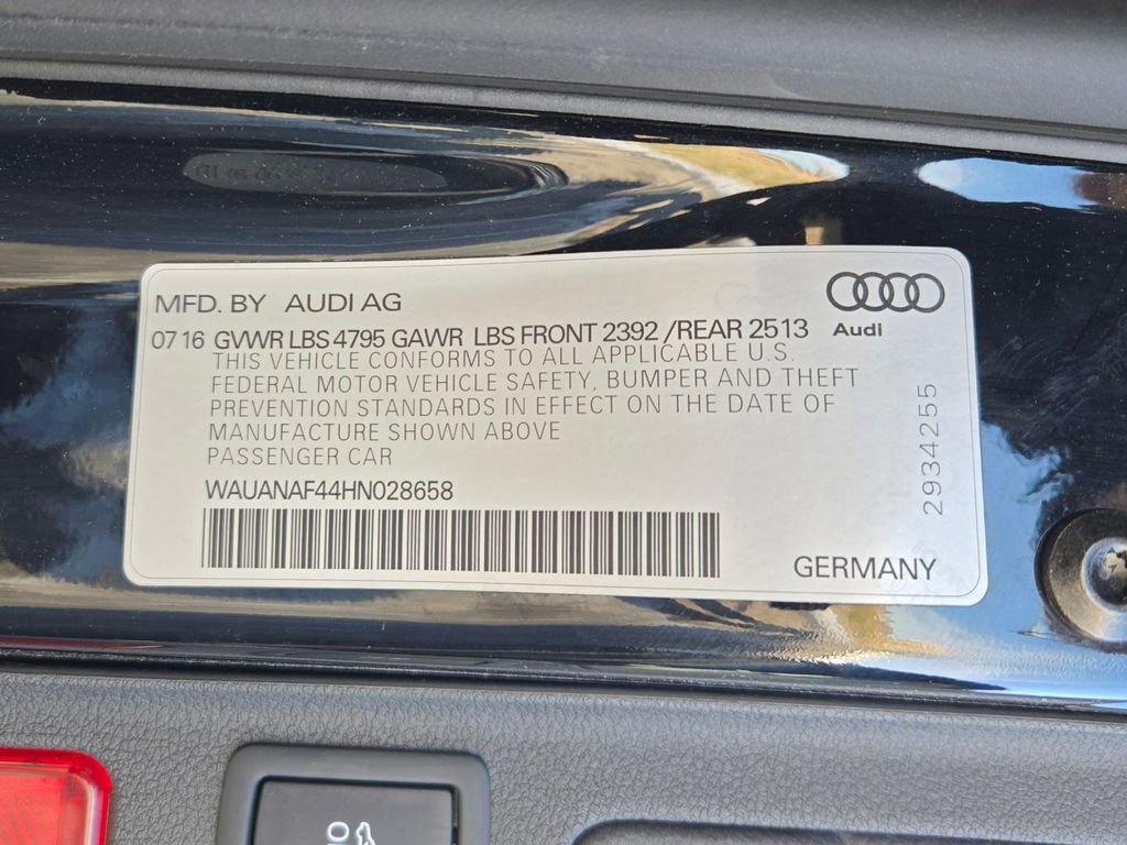 Used 2017 Audi A4 2.0T Premium w/ Convenience Package image 32