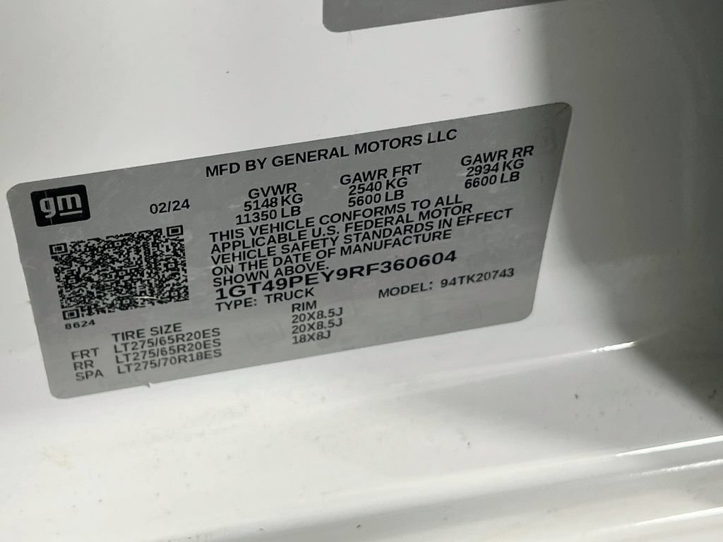 Certified 2024 GMC Sierra 2500 AT4 w/ AT4 Preferred Package AWD/4WD image 34